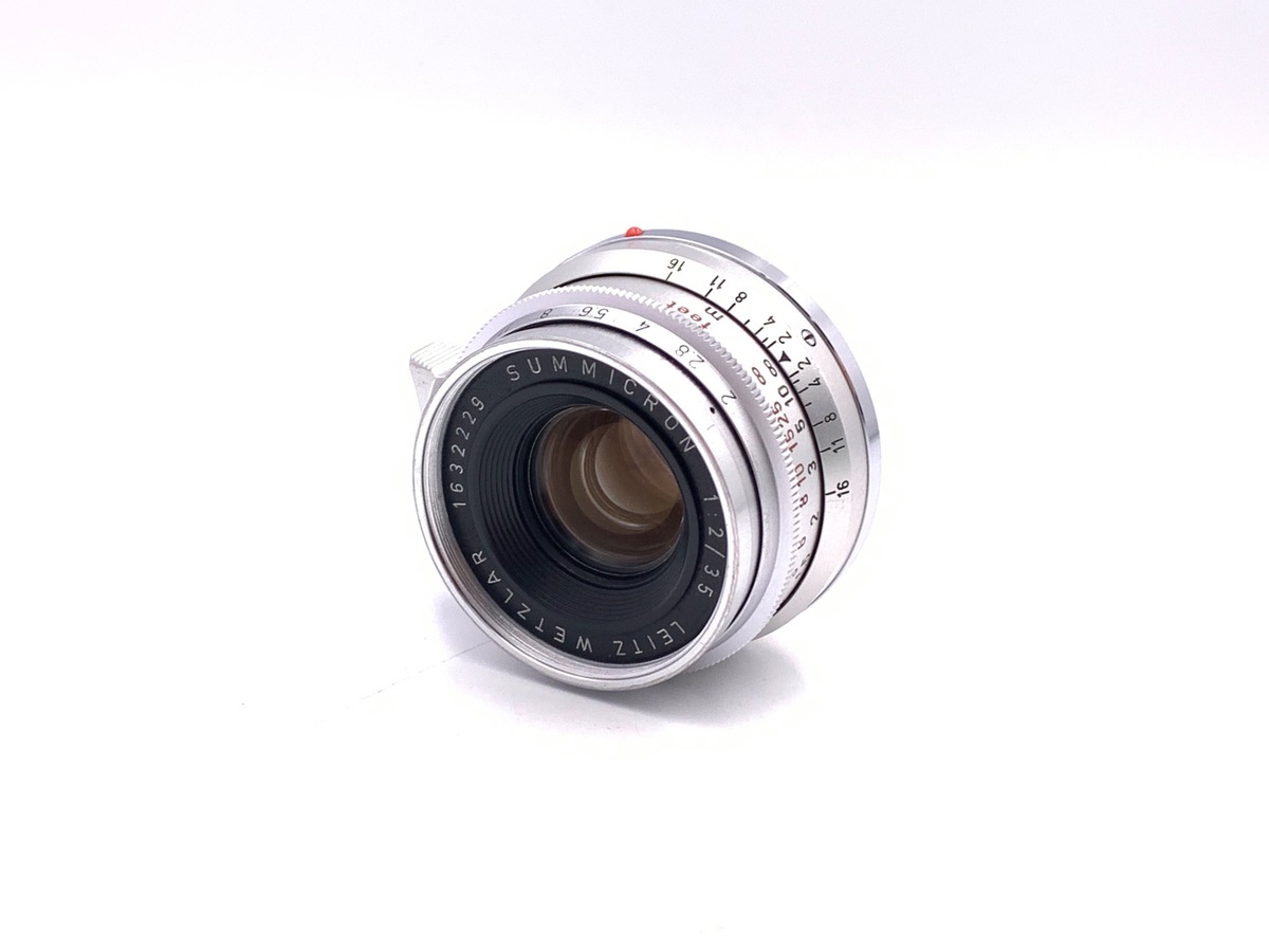 【中古】ライカ ズミクロンM 35mm F2 クローム 8枚玉(ドイツ)