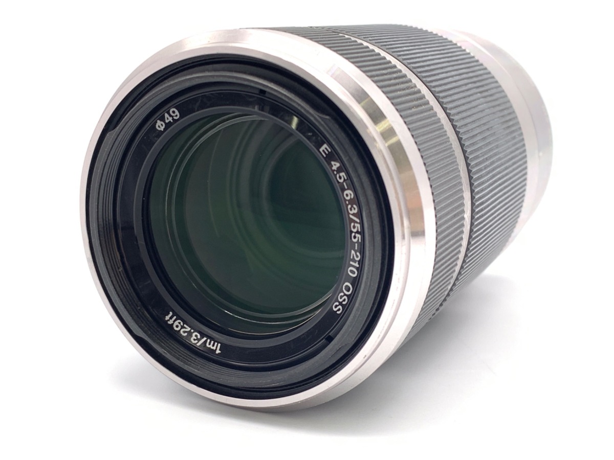 【中古】ソニー E 55-210mm F4.5-6.3 OSS [SEL55210S] シルバー