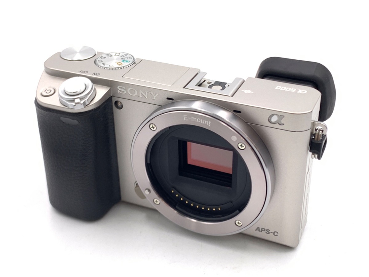 中古：B(並品)】ソニー α6000 ボディ シルバー [ILCE-6000 S