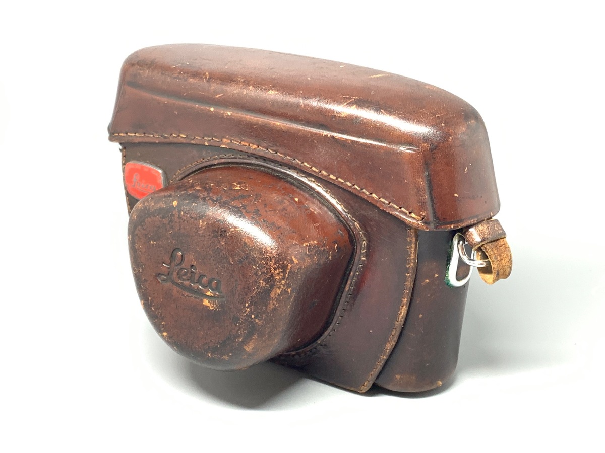 【中古】ライカ ライカM3用 革ケース(太ネジ)