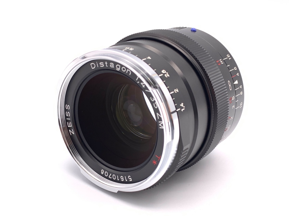 【中古】カールツァイス Distagon T★ 1.4/35 ZM BK ブラック