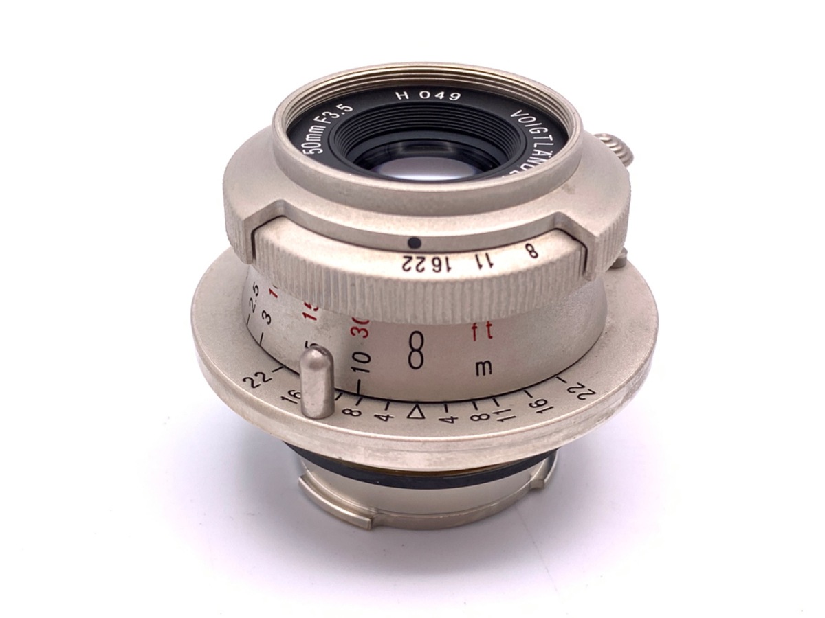 中古：AB(良品)】フォクトレンダー ヘリアー 50mm F3.5 沈胴 L
