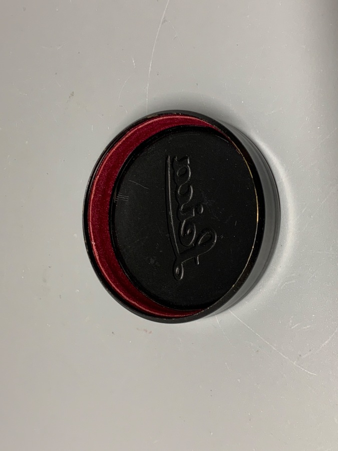 【中古】ライカ フロントキャップ A42 ブラックペイント