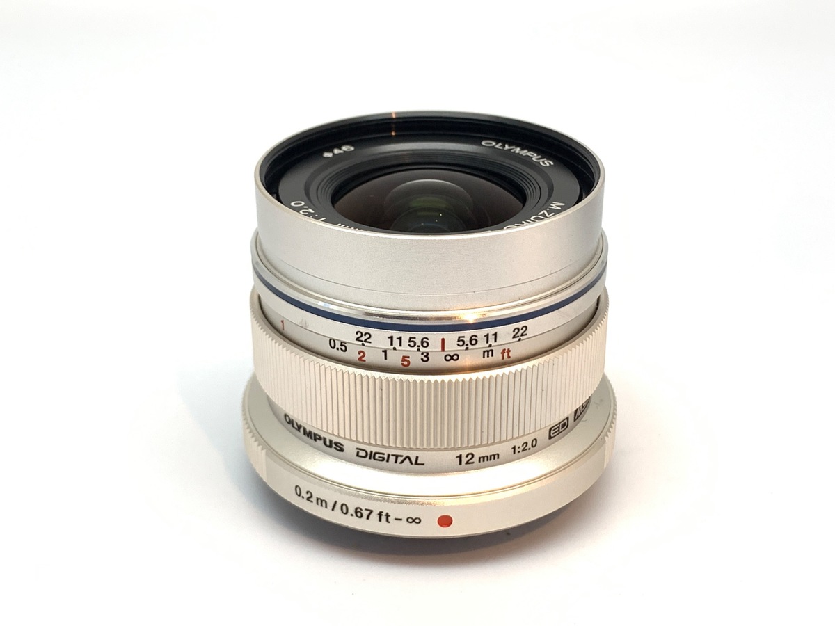 中古：AB(良品)】オリンパス M.ZUIKO DIGITAL ED 12mm F2.0 シルバー