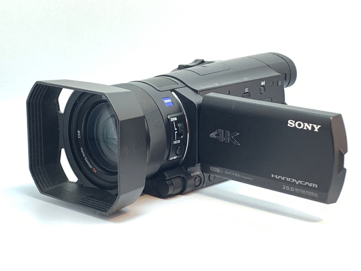 中古】ソニー デジタル4Kビデオカメラレコーダー FDR-AX100 ブラック