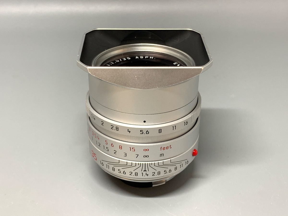 中古：AB(良品)】ライカ ズミルックス M f1.4/35mm ASPH. シルバー