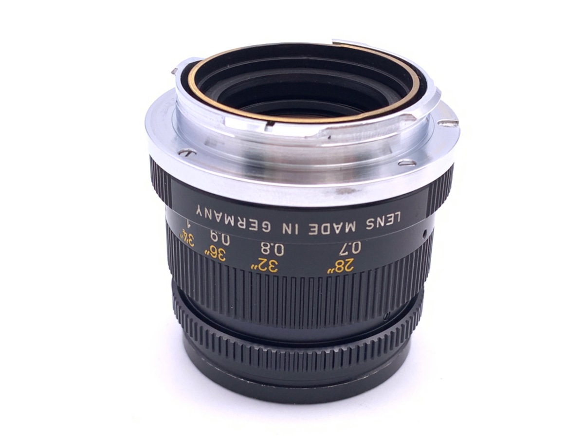 【中古】ライカ ズミクロンM 50mm F2 ブラック(2代目) ブラッククローム＆ブラックペイントハイブリッド