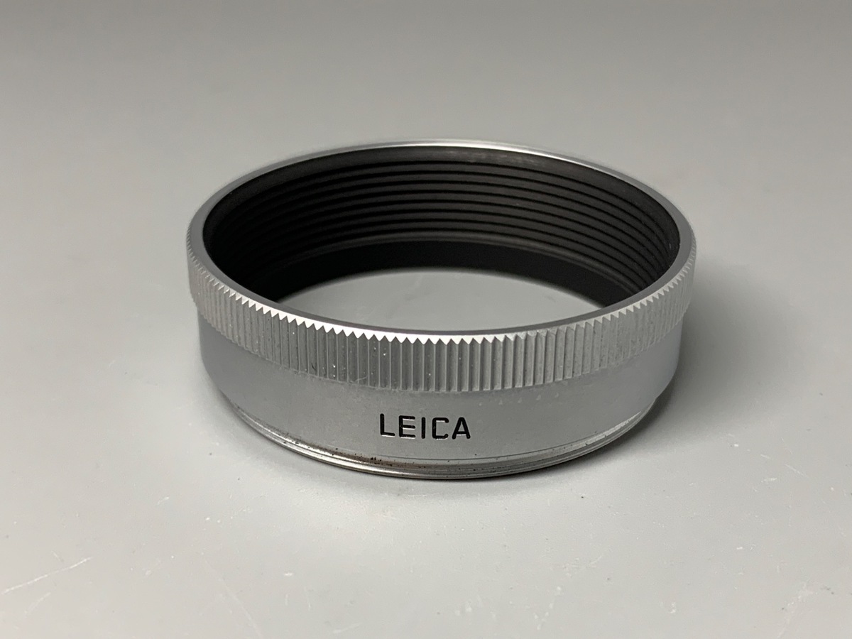 【中古】ライカ 12549 レンズフード シルバー （エルマー）