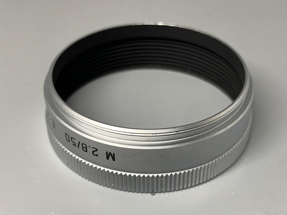 【中古】ライカ 12549 レンズフード シルバー （エルマー）