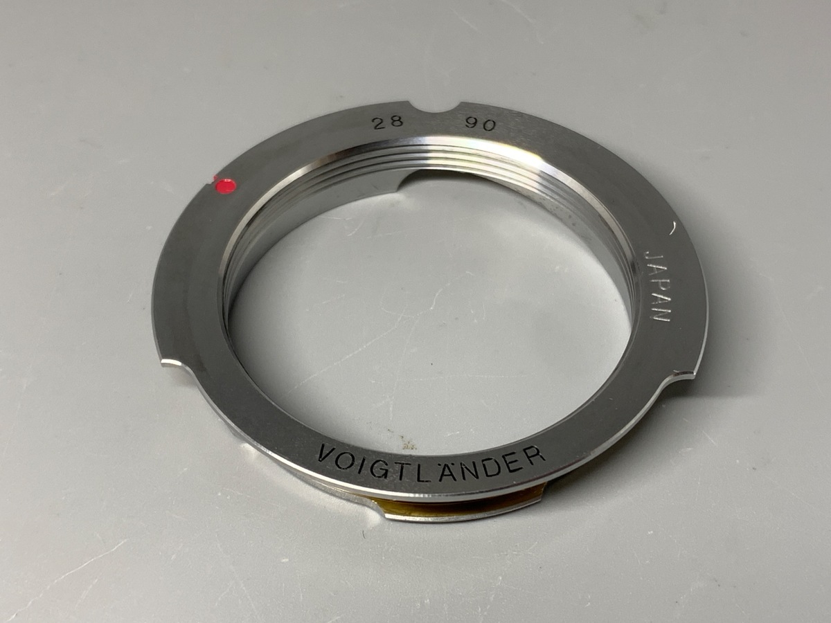 【中古】フォクトレンダー L/M変換リング 28-90