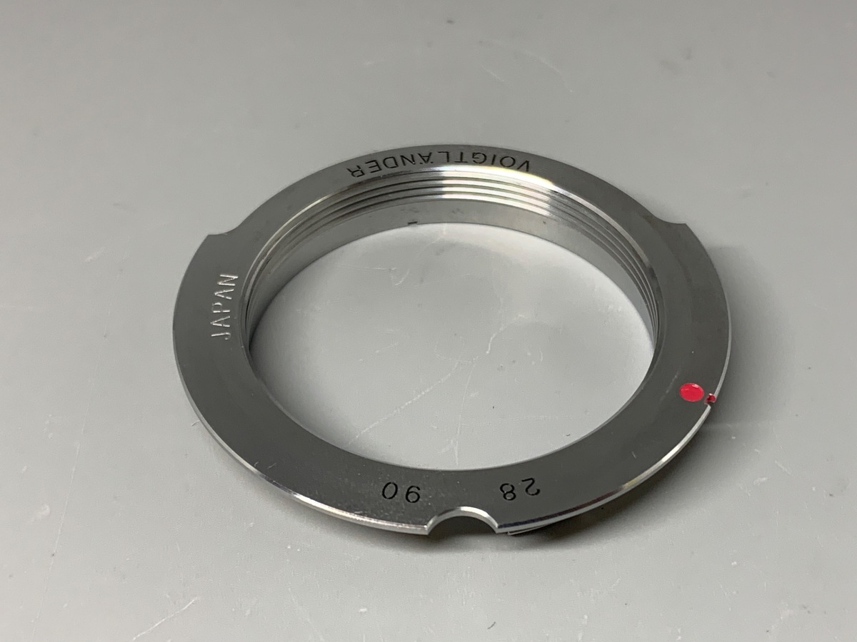 【中古】フォクトレンダー L/M変換リング 28-90