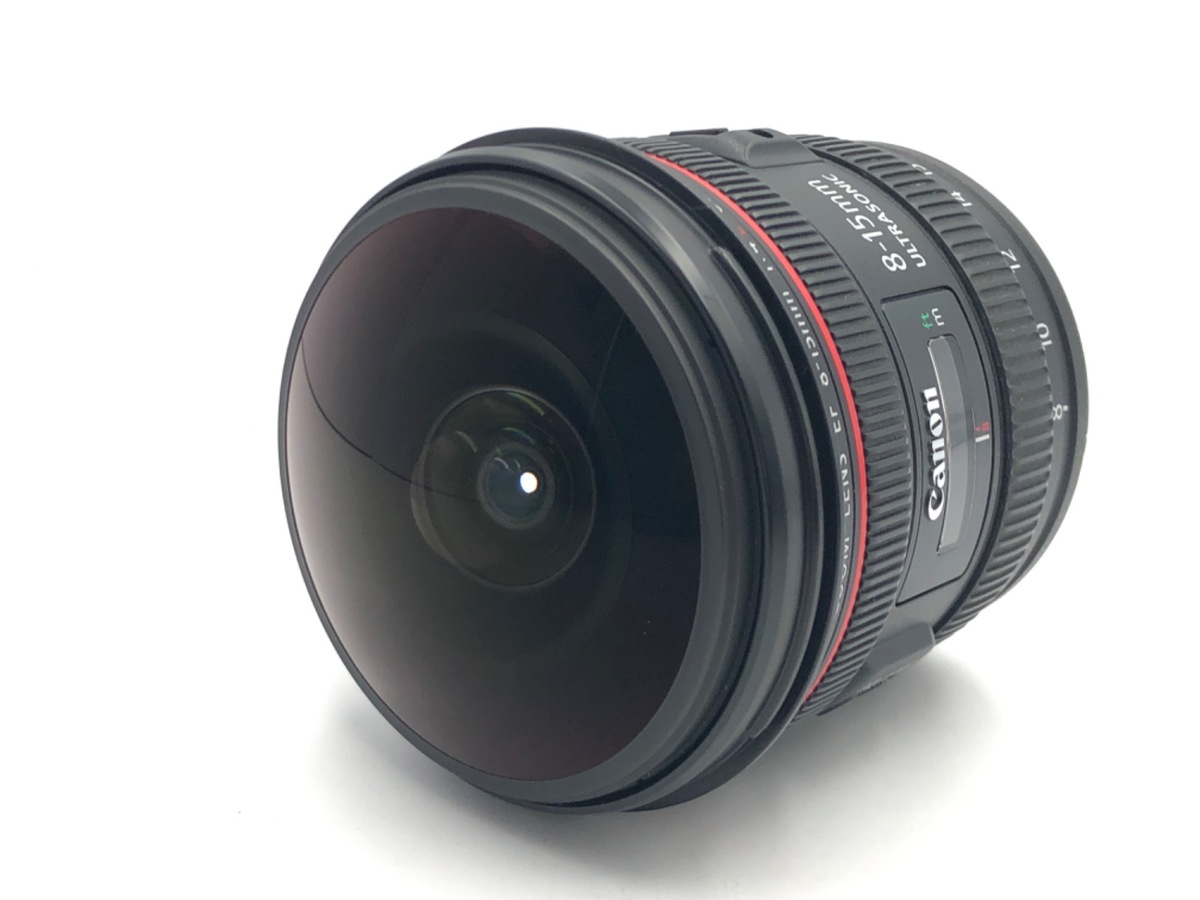 【中古】キヤノン EF8-15mm F4L フィッシュアイ USM