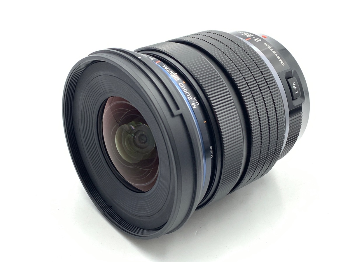 【中古】OM SYSTEM M.ZUIKO DIGITAL ED 8-25mm F4.0 PRO ブラック