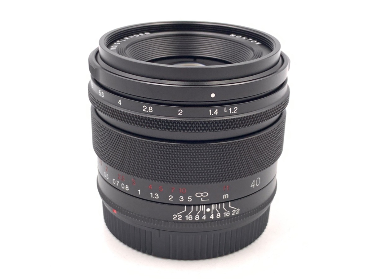【中古】コシナ フォクトレンダー NOKTON 40mm F1.2 Aspherical（キヤノンRF用）
