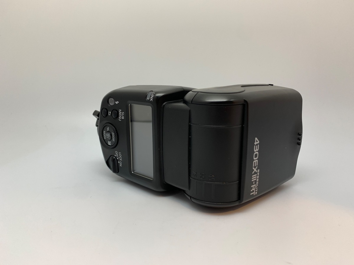 【中古】キヤノン スピードライト 430EX III-RT