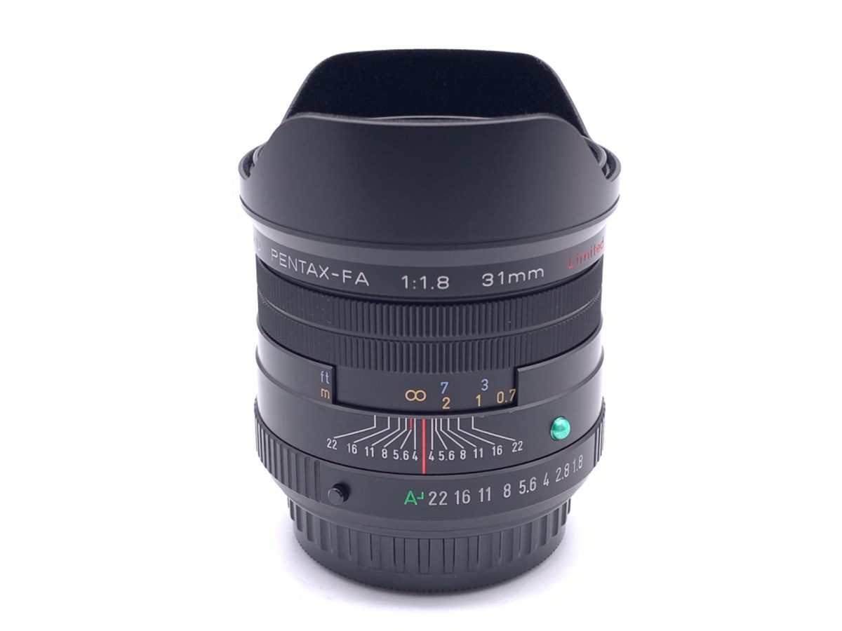 【中古】ペンタックス HD PENTAX-FA 31mm F1.8 Limited ブラック