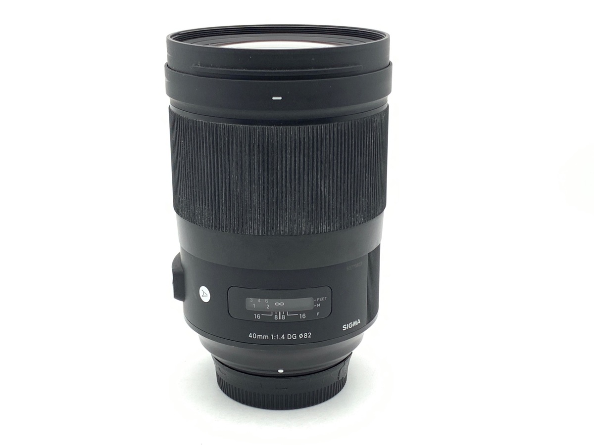 【中古】シグマ 40mm F1.4 DG HSM Art ニコンF用