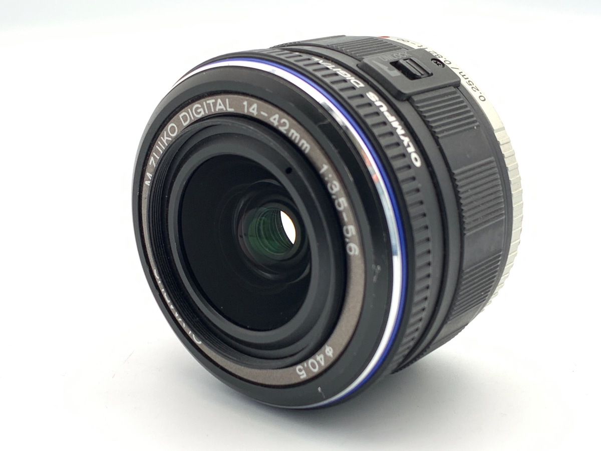 中古】オリンパス M.ZUIKO DIGITAL ED 14-42mm F3.5-5.6 ブラック