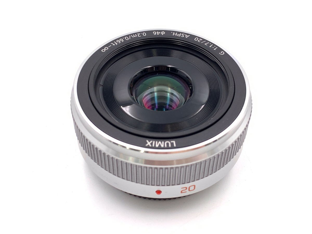 中古：B(並品)】パナソニック LUMIX G 20mm F1.7 II ASPH. [H-H020A