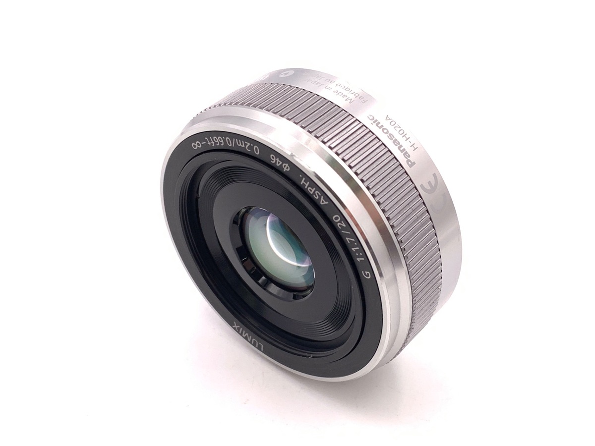 中古：B(並品)】パナソニック LUMIX G 20mm F1.7 II ASPH. [H-H020A