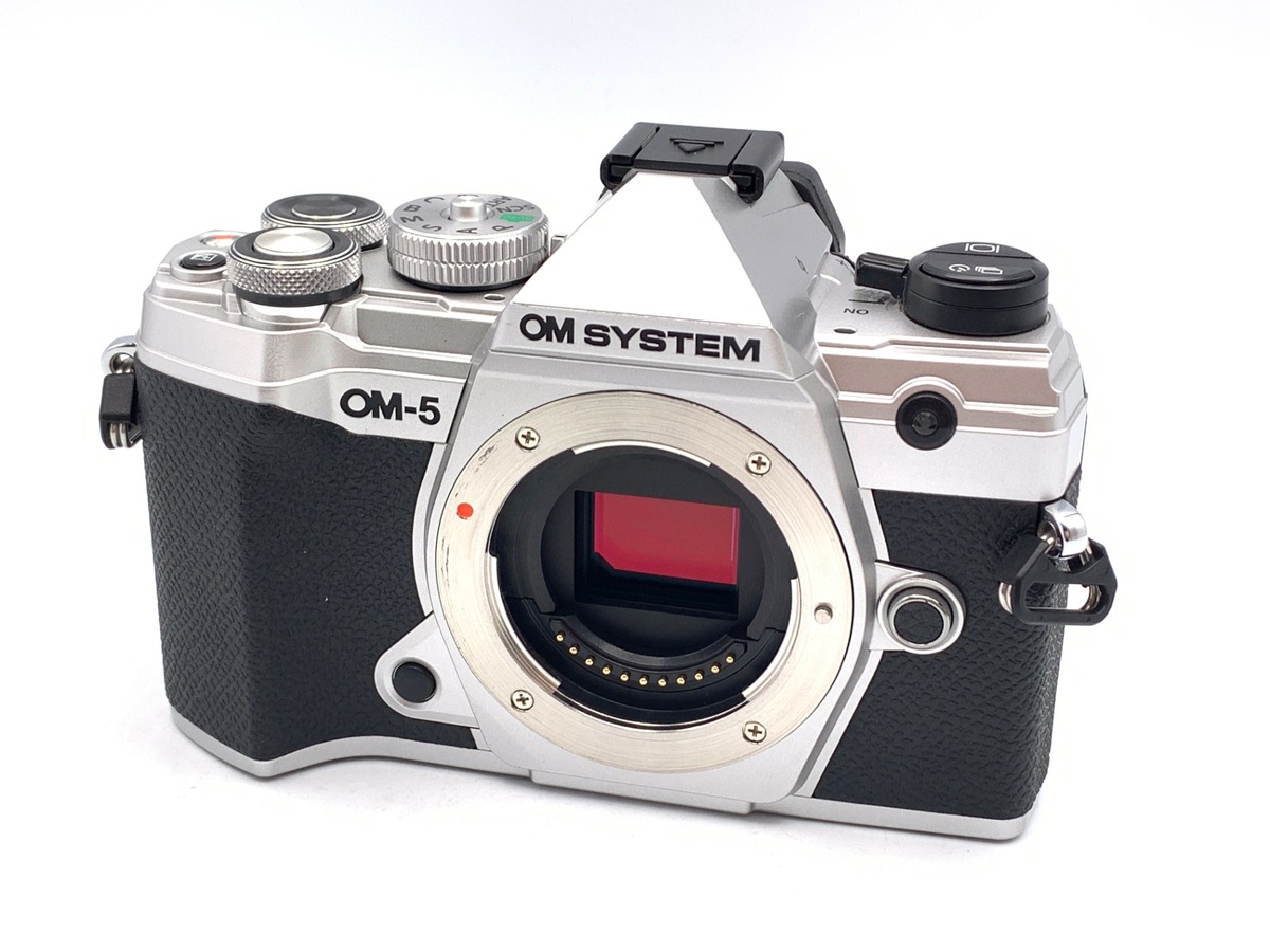 【中古】OM SYSTEM OM-5 ボディ シルバー