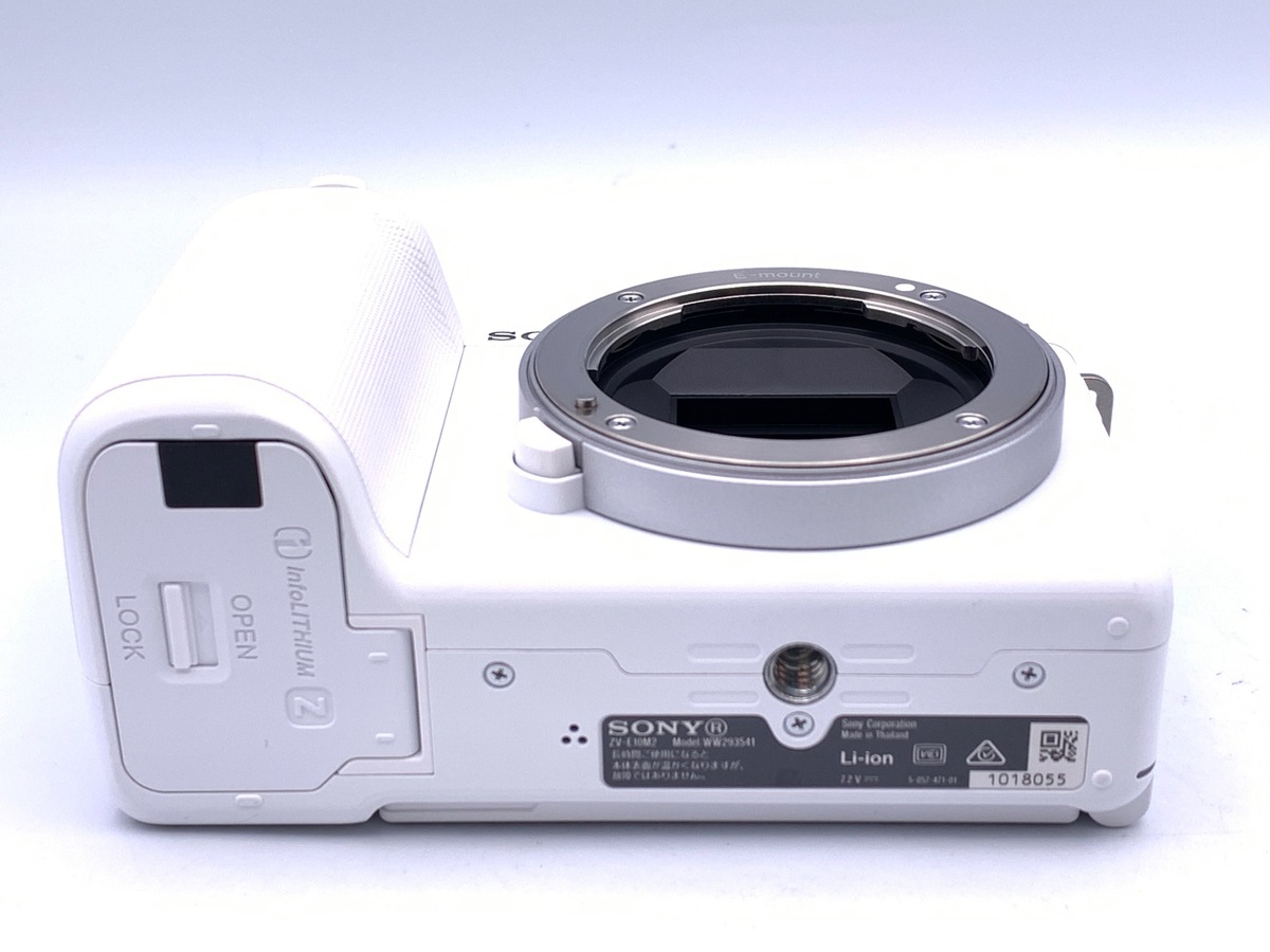 【中古】ソニー VLOGCAM ZV-E10 II ボディ ホワイト [ZV-E10M2 W]