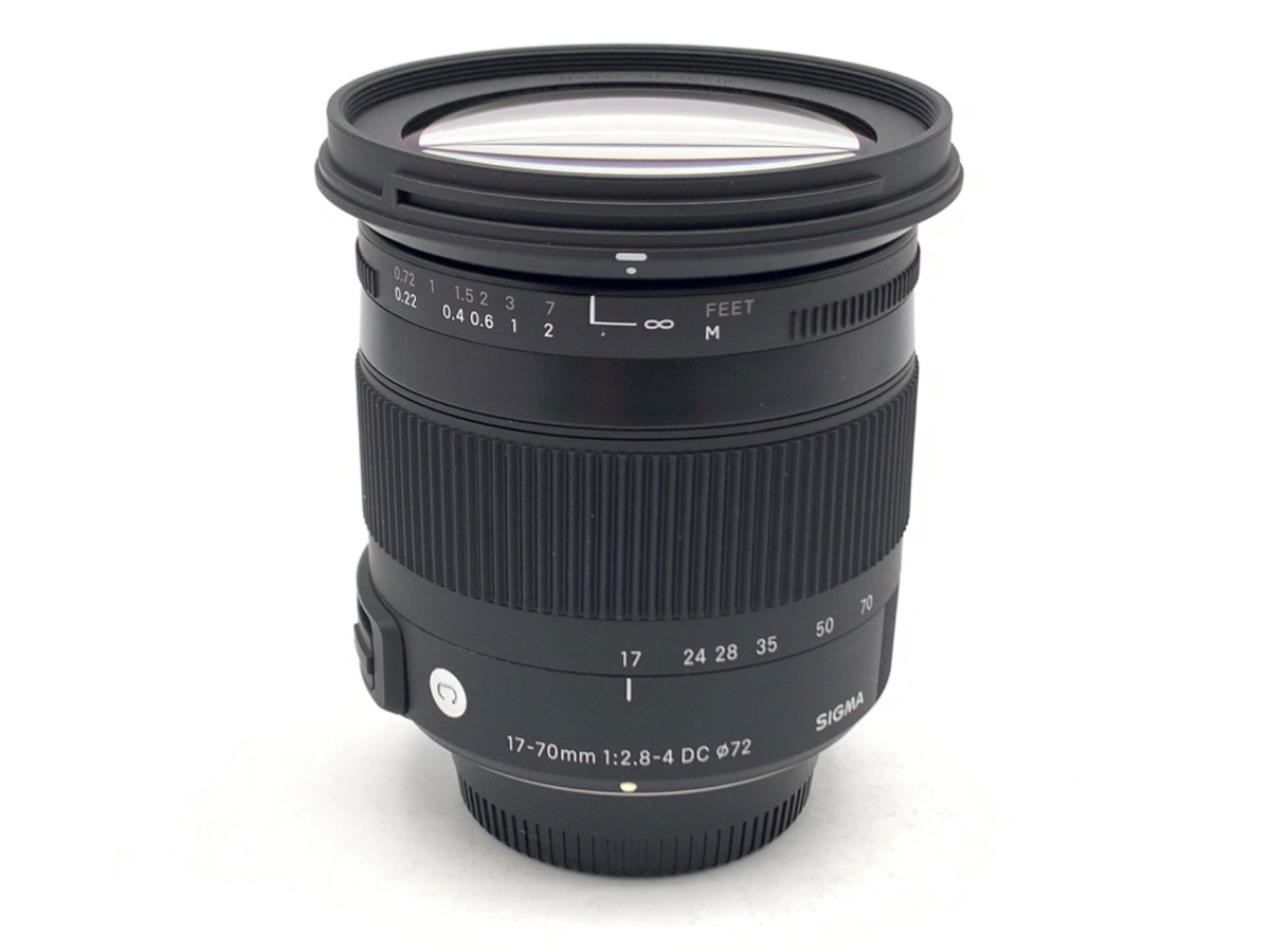 ❤即購入1000円OFF❤シグマ 17-70mm MACRO HSM Nikon 中古：B(並品)】シグマ 17-70mm F2.8-4 DC MACRO OS HSM Contemporary