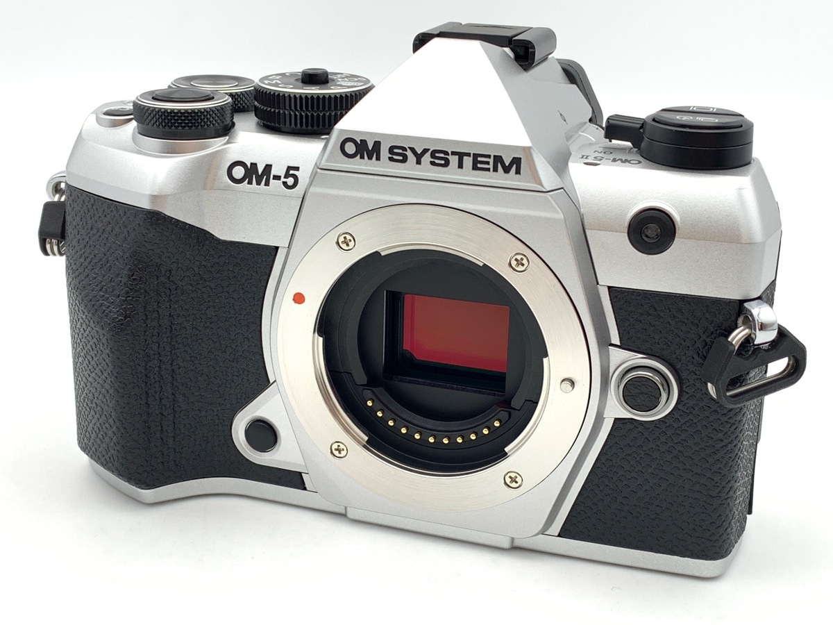 中古：A(美品)】OM SYSTEM OM-5 Mark II ボディ シルバー | 2119341187290