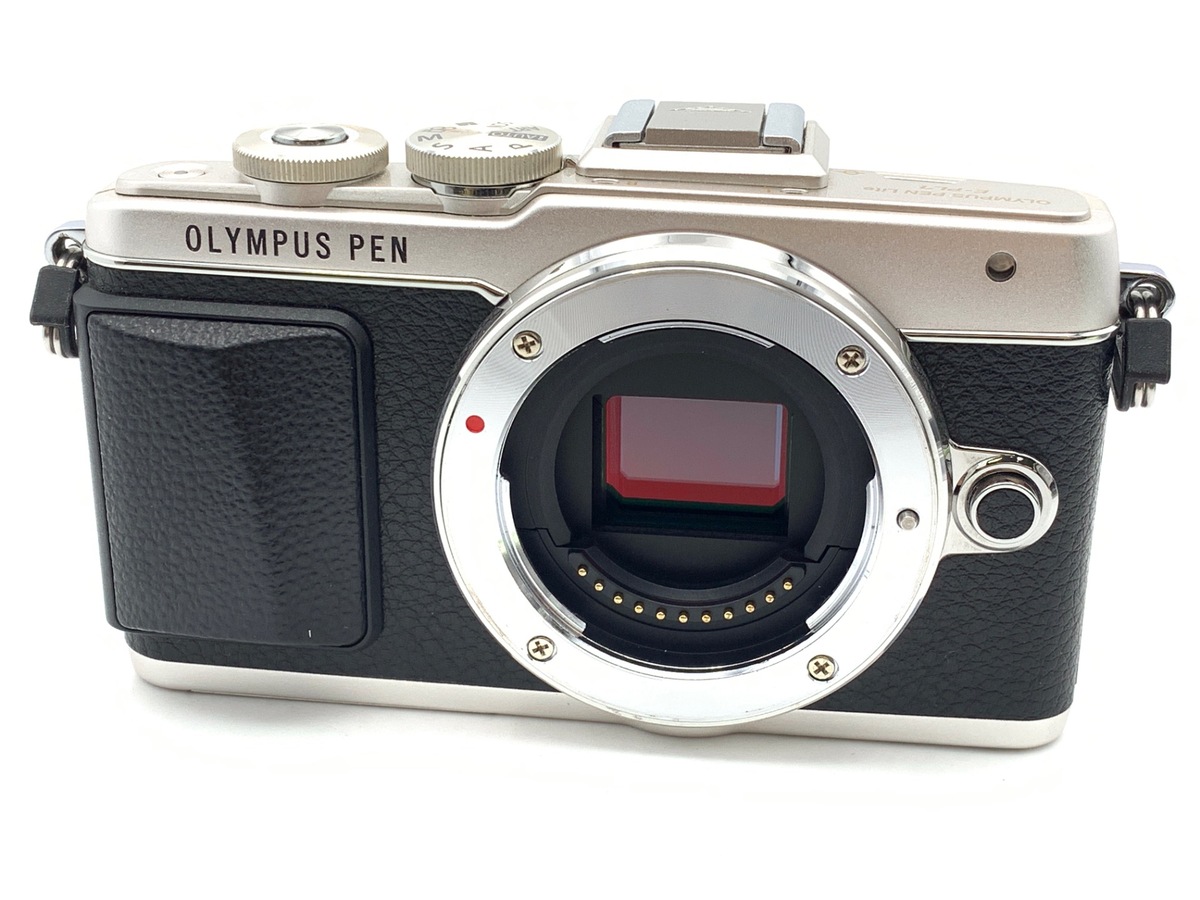 値下げ！OLIMPAS PEN Lite E-PL7 中古品　レンズLUMIX 中古：AB(良品)】オリンパス PEN Lite E-PL7 ボディ シルバー