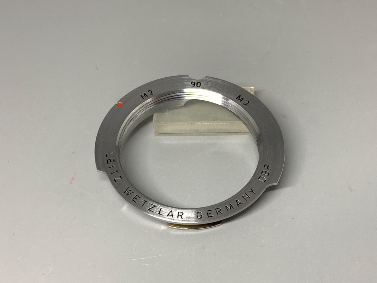 【中古】ライカ バヨネット リング 28/90MM