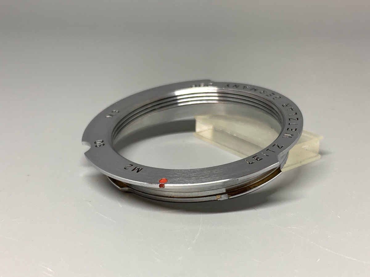 【中古】ライカ バヨネット リング 28/90MM