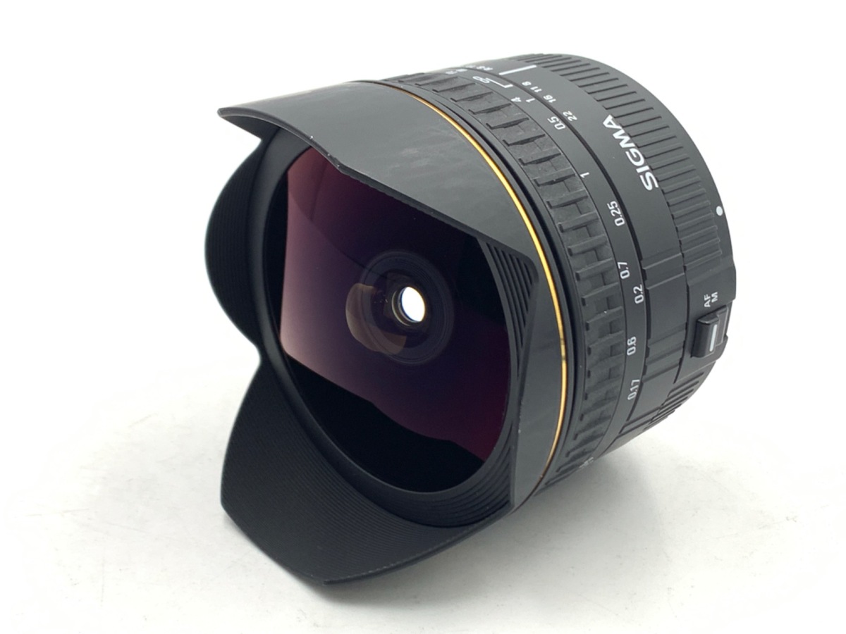 【中古】シグマ 15mm F2.8 EX DG DIAGONAL FISHEYE キヤノン用
