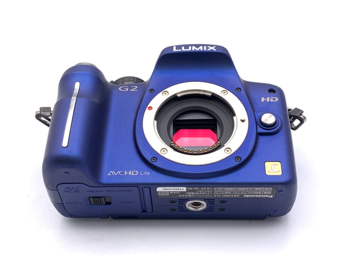 【中古】パナソニック DMC-G2 ボディ コンフォートブルー