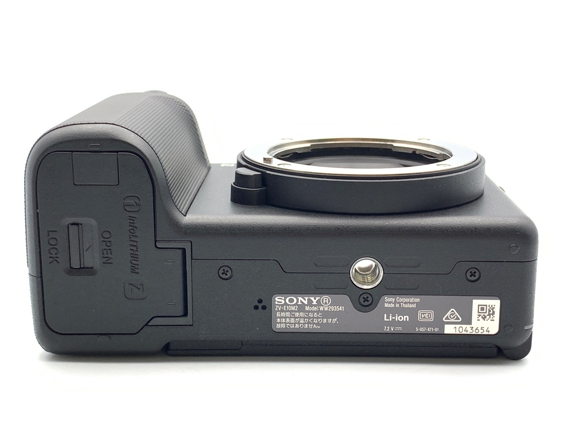 【中古】ソニー VLOGCAM ZV-E10 II ボディ ブラック [ZV-E10M2 B]