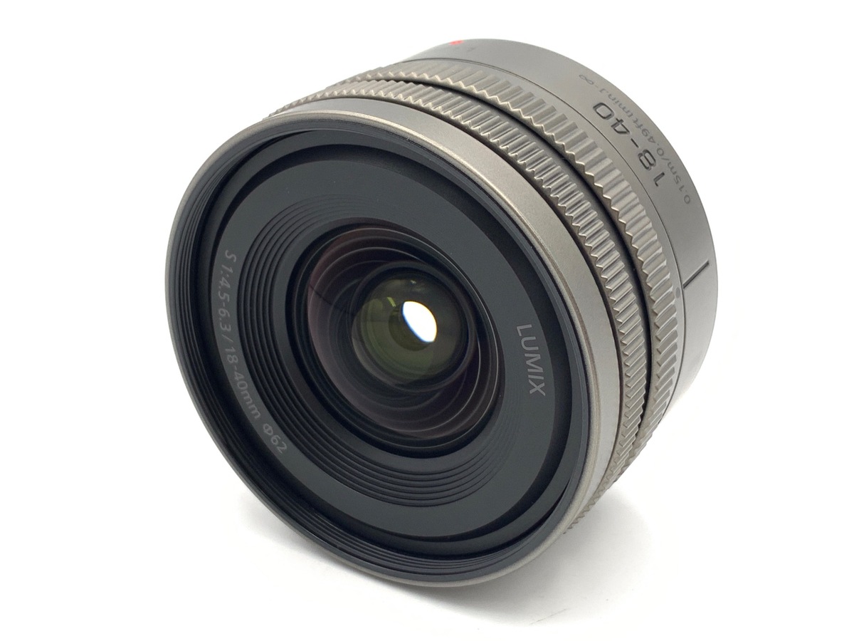 【中古】パナソニック S 18-40mm F4.5-6.3 [S-R1840] チタンゴールド