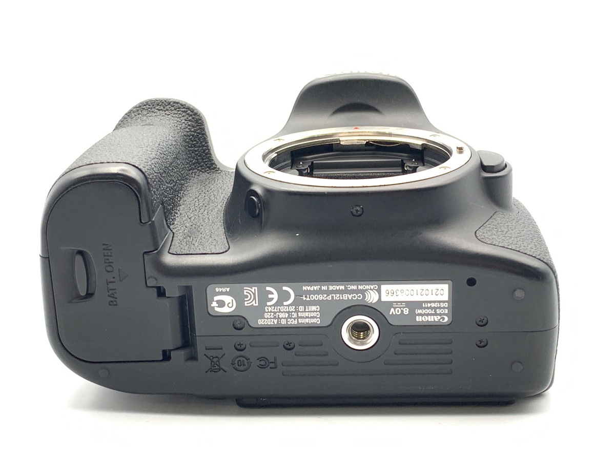 中古】キヤノン EOS 70D ボディ｜｜カメラのキタムラネットショップ