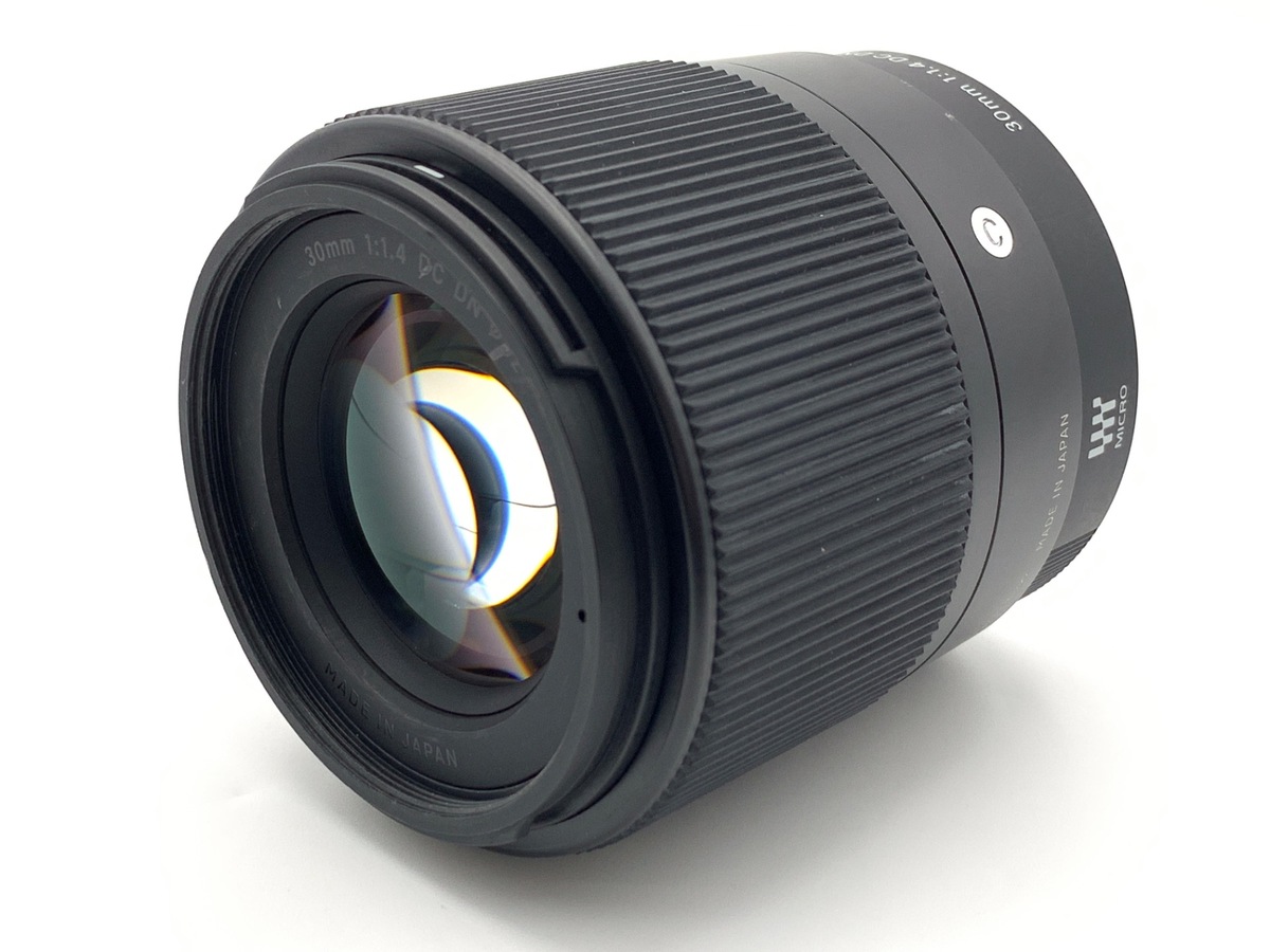 【中古】シグマ 30mm F1.4 DC DN Contemporary マイクロフォーサーズ用