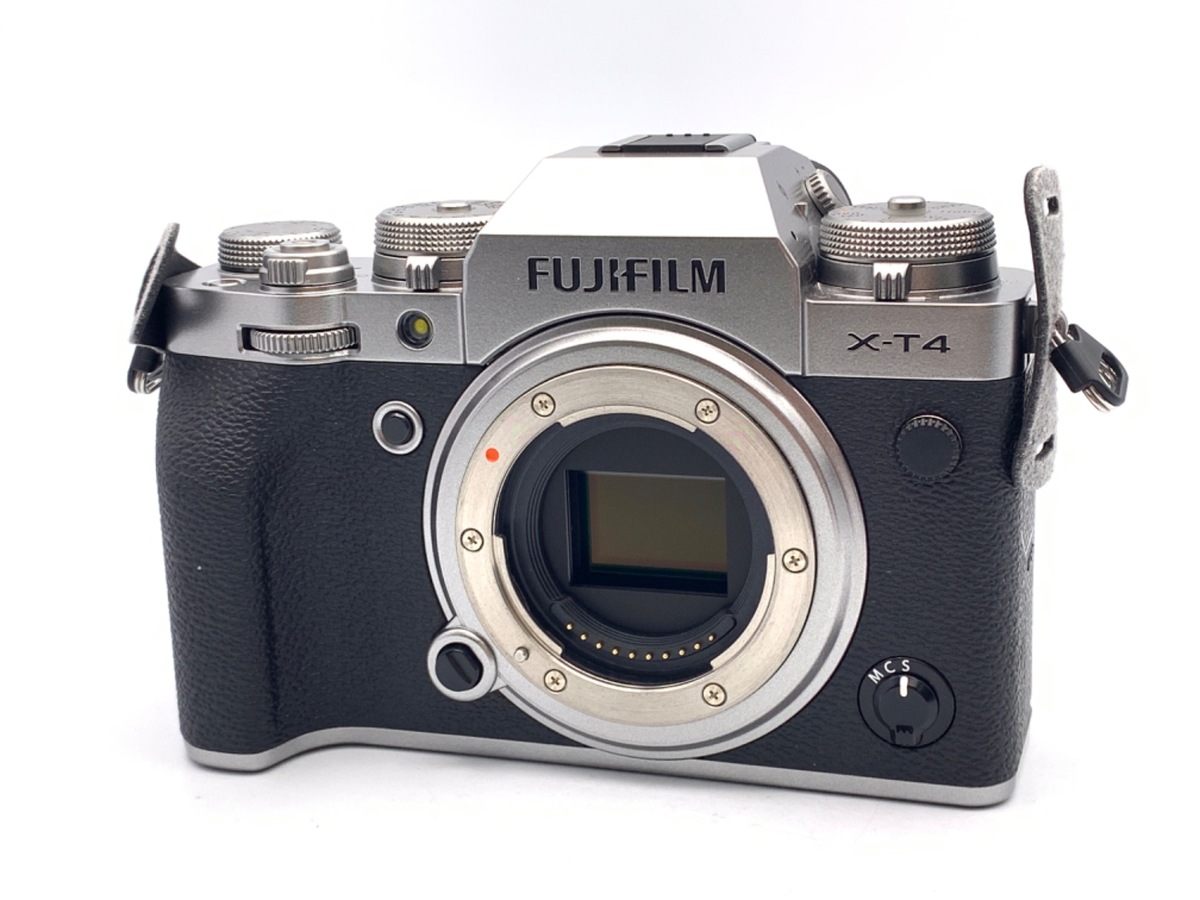 中古：AB(良品)】フジフイルム X-T4 ボディ シルバー | 2119341203006