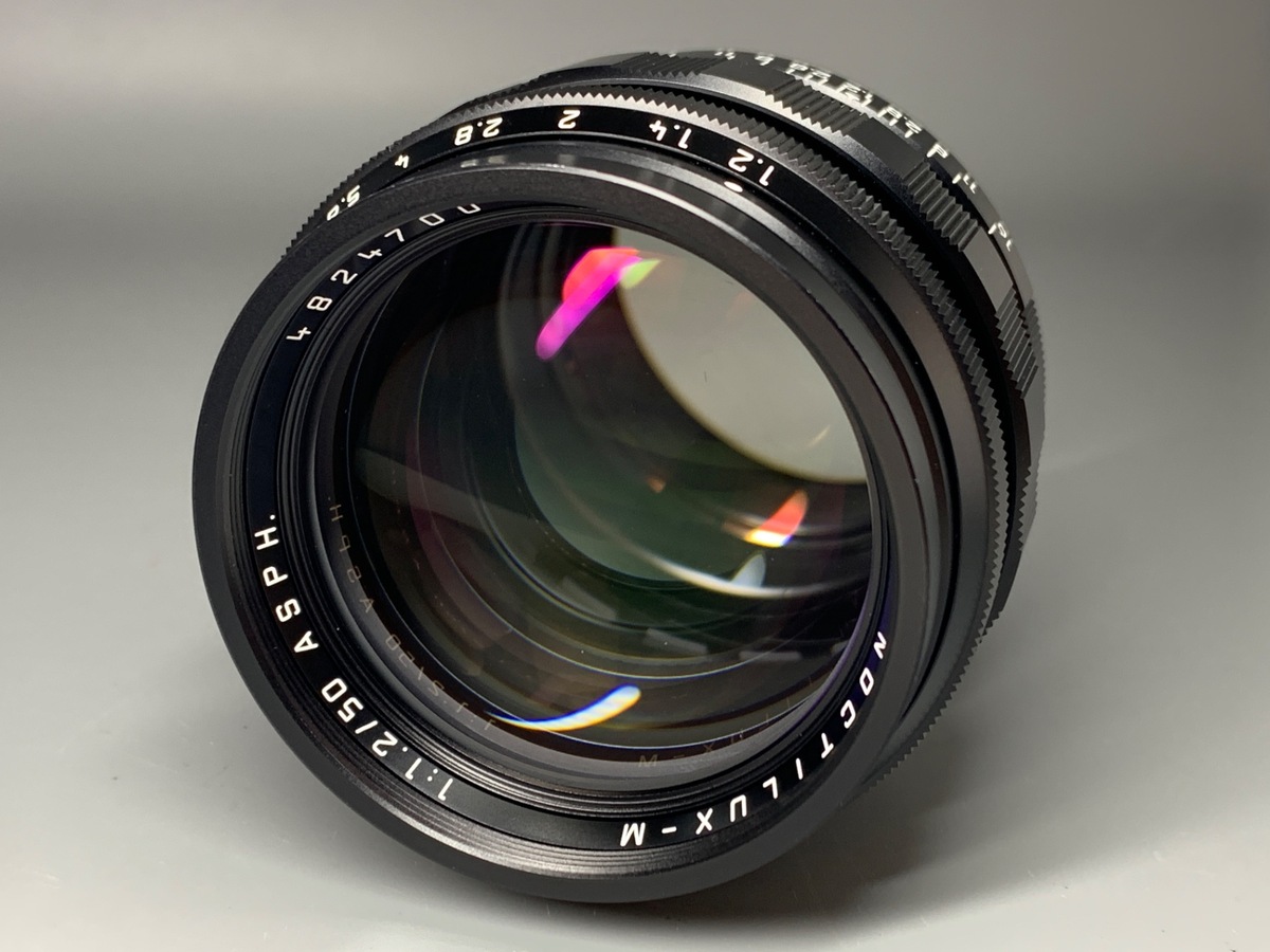 【中古】ライカ ノクティルックスM f1.2/50mm ASPH.ブラックアルマイト