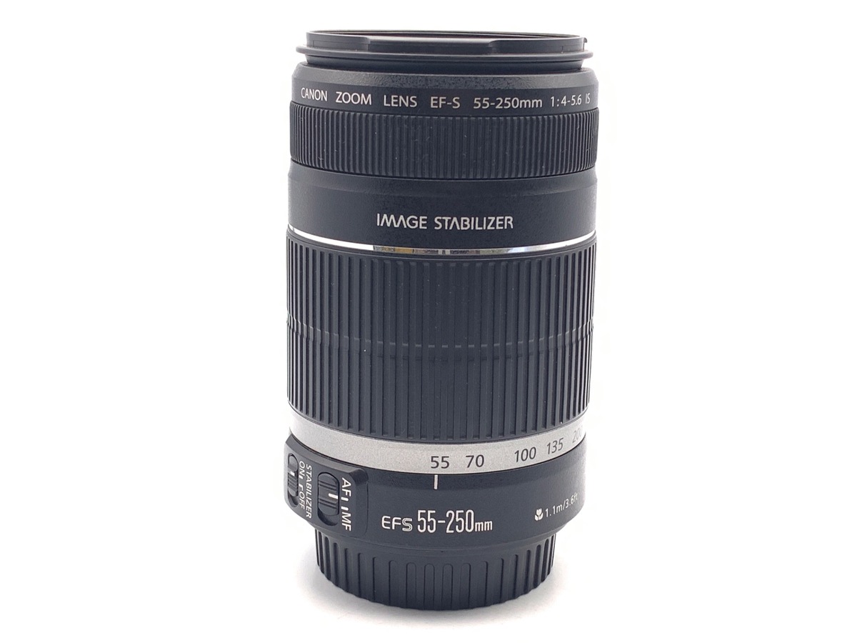 美品Canon レンズ EFS 55-250mm 1:4-5.6 中古品 中古：B(並品)】キヤノン EF-S 55-250mm F4-5.6 IS | 2119341205796