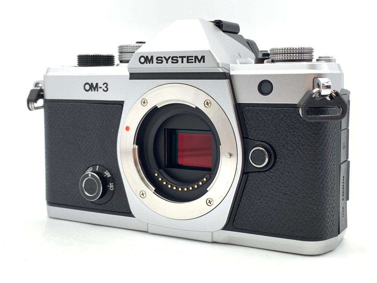 新品未使用　OM-3 ボディ 新品)OM SYSTEM（オーエムシステム） OM-3 ボディ シルバー（商品ID