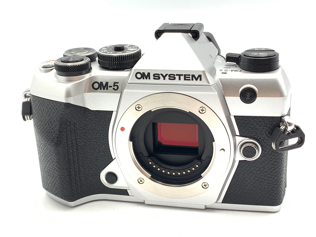 中古：A(美品)】OM SYSTEM OM-5 Mark II ボディ シルバー