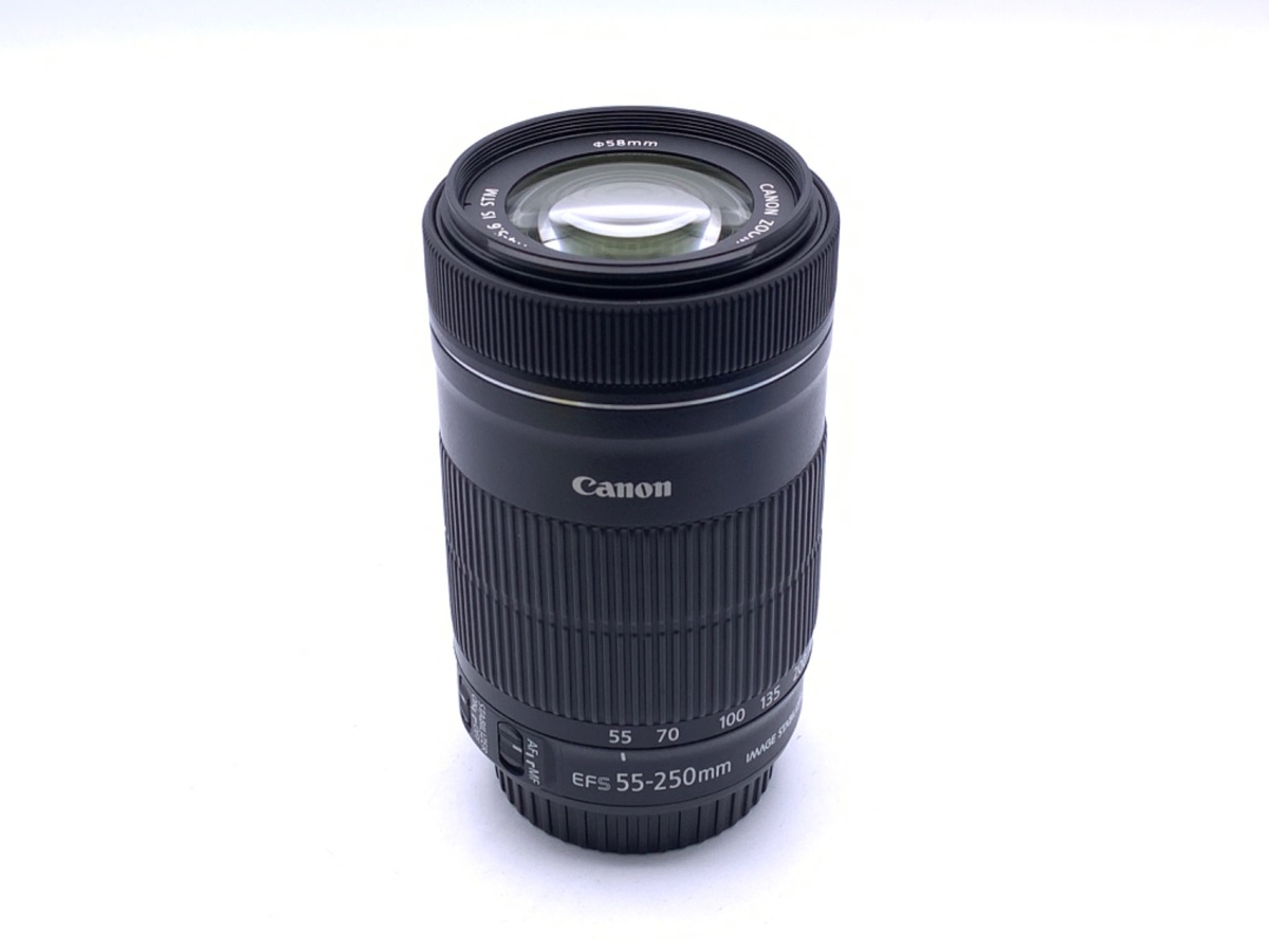 中古：AB(良品)】キヤノン EF-S55-250mm F4-5.6 IS STM 