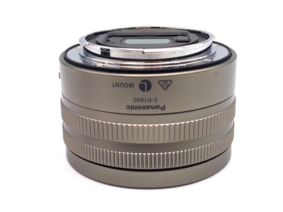 【中古】パナソニック S 18-40mm F4.5-6.3 [S-R1840] チタンゴールド