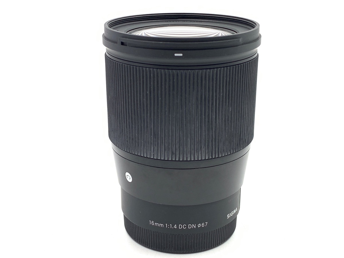 SONY Eマウント用 広角レンズ　シグマ 16mm F1.4 DC DN　中古 中古：B(並品)】シグマ 16mm F1.4 DC DN Contemporary ソニーE用
