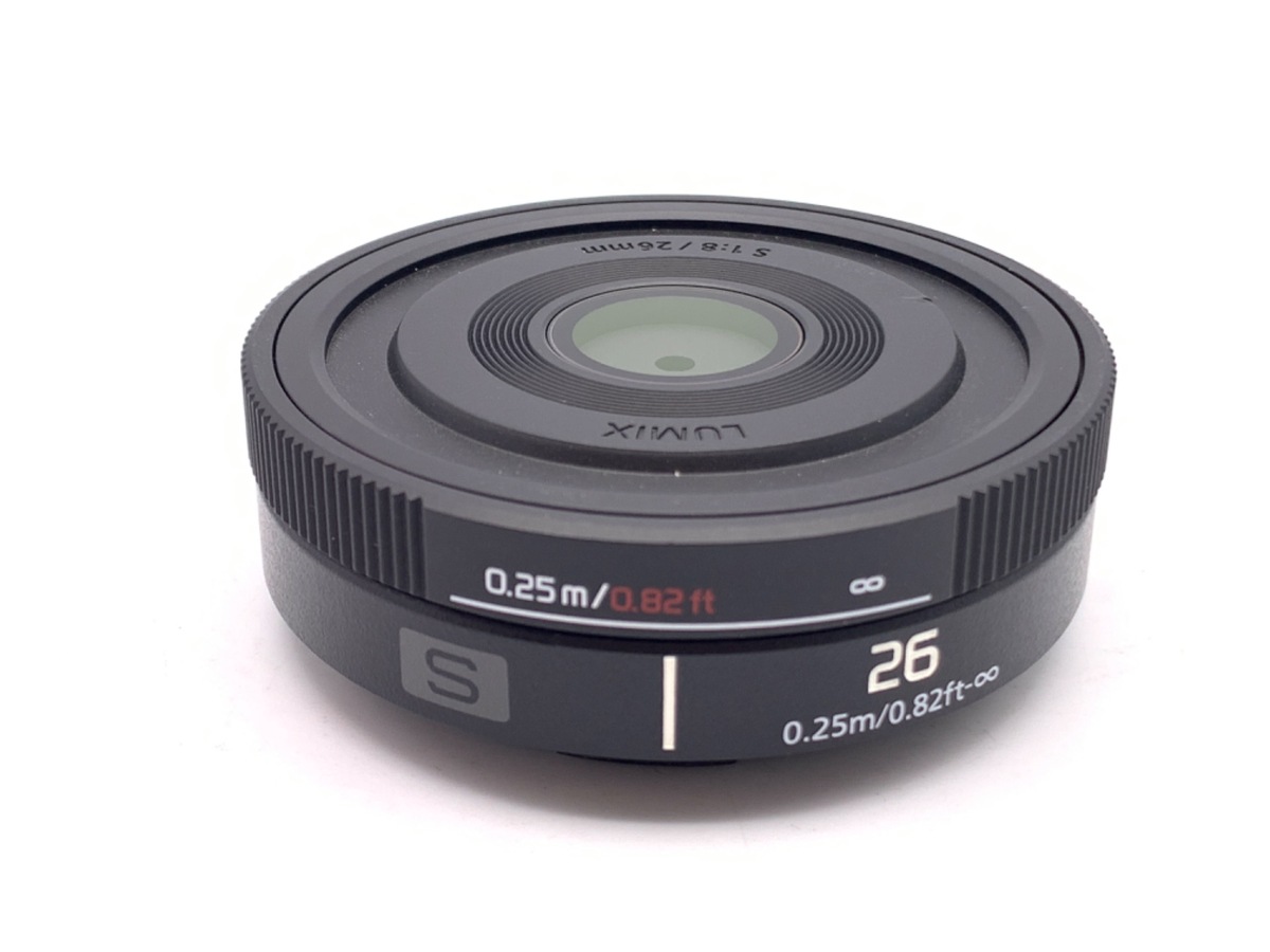 中古：B(並品)】パナソニック LUMIX S 26mm F8 [S-R26] | 2119341215719