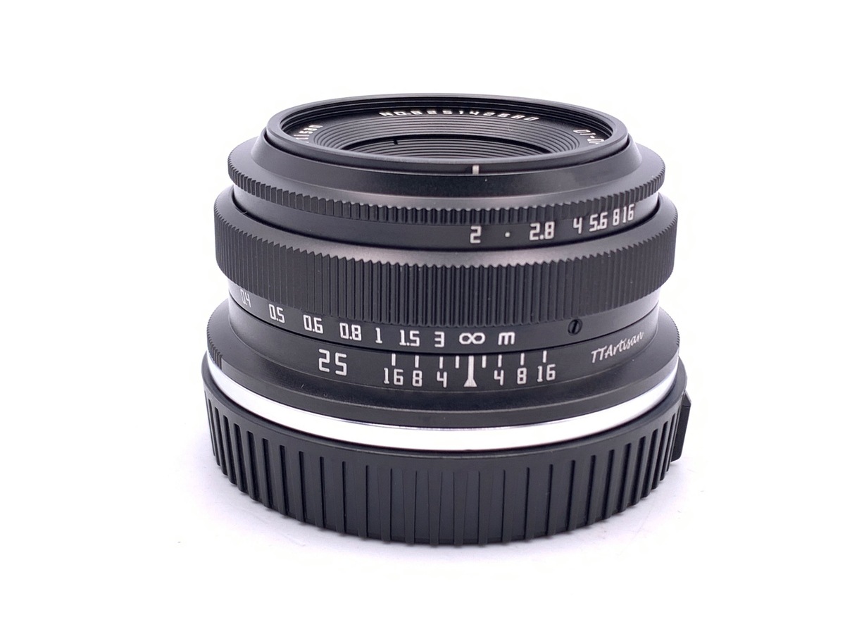 中古：AB(良品)】銘匠光学 TTArtisan 25mm f/2 C ニコンZ用 ブラック