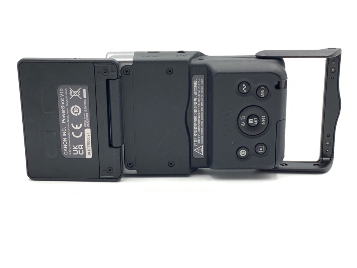 【中古】キヤノン PowerShot V10 シルバー