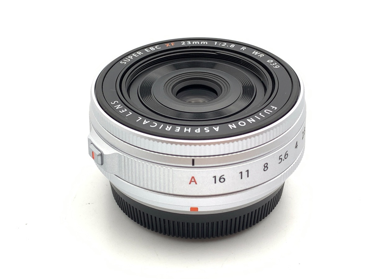 中古：A(美品)】フジフイルム XF23mmF2.8 R WR シルバー