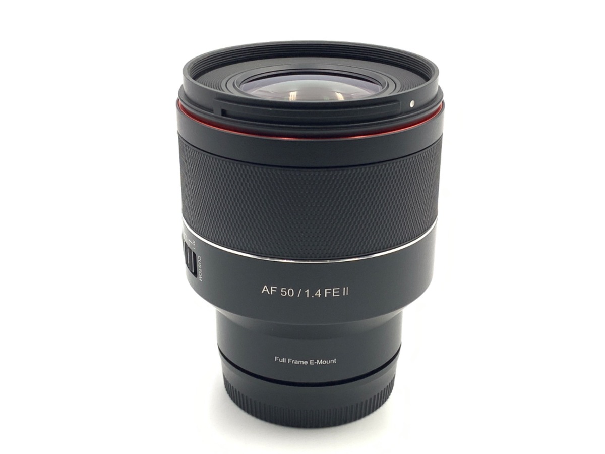 中古 SAMYANG AF 50mm F1.4 FE II ソニーEマウント 中古：B(並品)】サムヤン AF 50mm F1.4 FE II ソニーE用